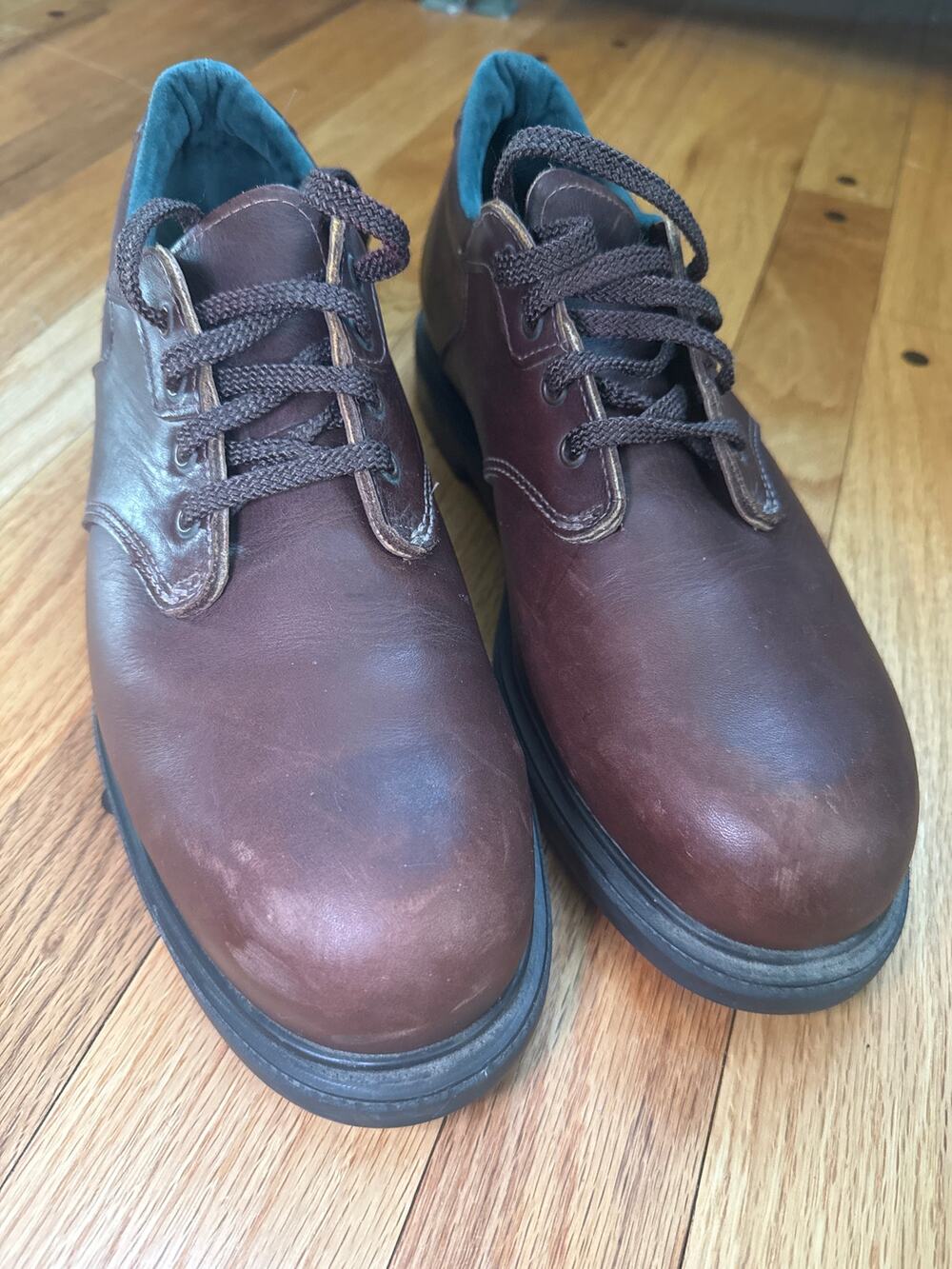 Vintage Red Wing SuperSole Steel Toe Oxford Work Shoes Men's 10.5 USA